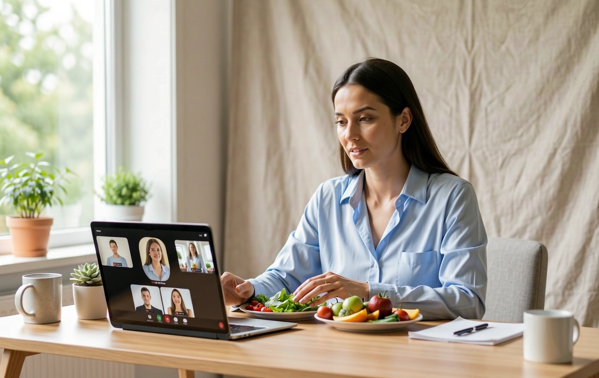 Professional online consultation environment