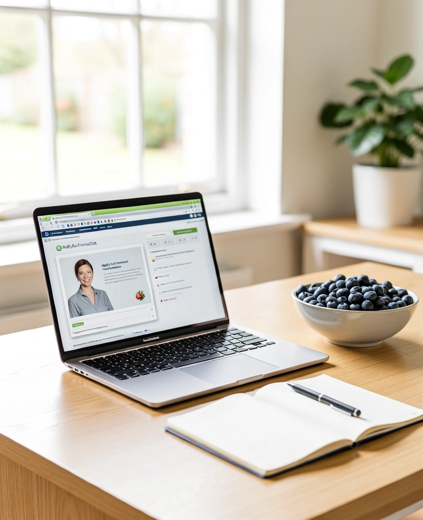 Nutritionist Online UK digital environment