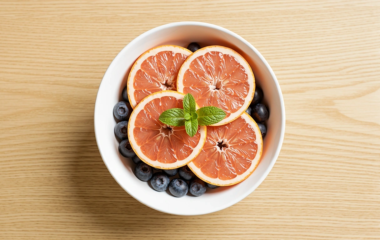 Nutritional balance and fresh fruit